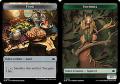 Food (0027) // Squirrel (0023) Double-Sided Token